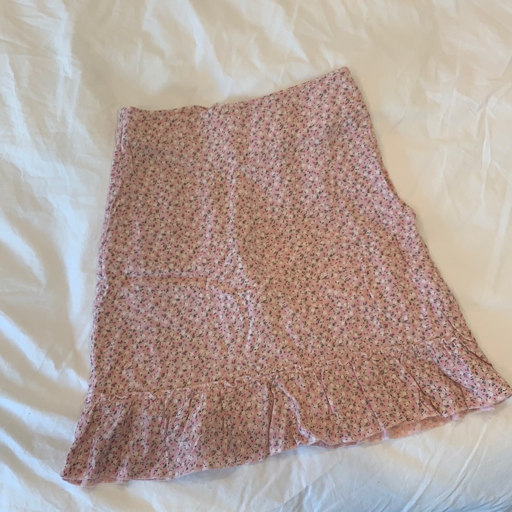 Brandy Melville floral skirt